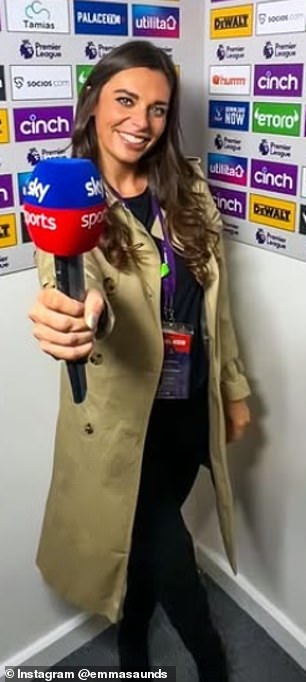Saunders is a regular face of Sky Sports' coverage