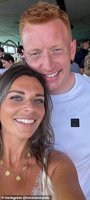 The couple went public during Euro 2024