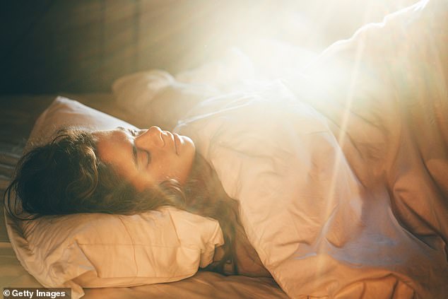 Kelly Sullivan (not pictured) says the secret to manifesting your dream life lies in what you do before bed - not how hard you hustle during the day