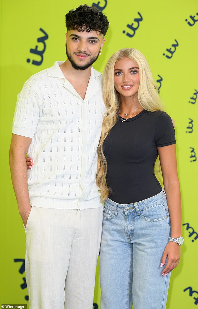 Accompanying Princess in her interview isn't her father, singer Peter, but older brother Junior, who is fiercely protective