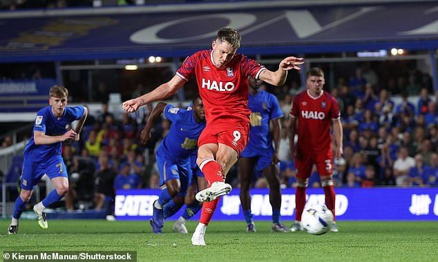 George Hirst's late equaliser from the penalty spot was followed by ugly scenes on the pitch