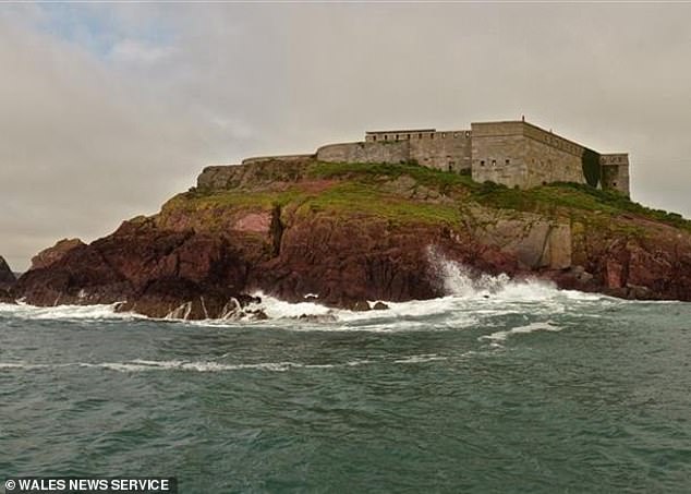 The fort was built in the 1850s to protect Milford Haven's military installations from the French