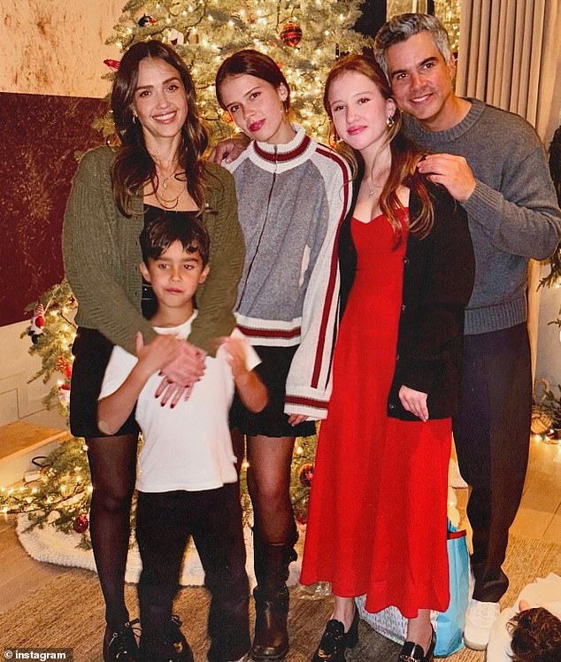The Honey actress shares Honor, 17, Haven, 13, and Hayes, seven, with Cash