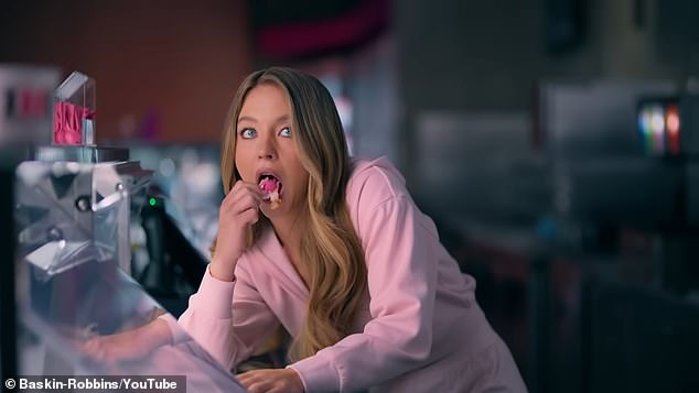 During a Friday segment on Fox News' Outnumbered, the hosts revisited a June Baskin-Robbins campaign starring the 27-year-old