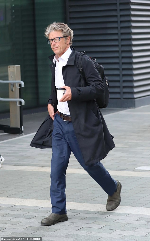 Charli seen leaving BBC Morning studios on Saturday