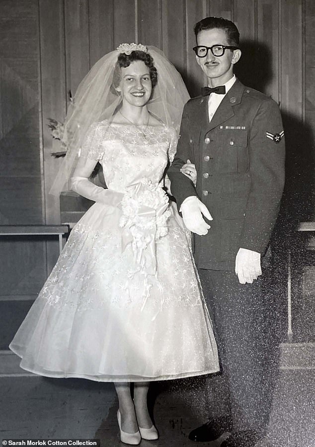In 1961, Sarah met George Cotton (both pictured), an American Air Force officer, at a church group and they married that same year. They had two sons ¿ one of whom, William, died from Aids in 1994 ¿ and a daughter, who died at birth. Their only surviving child is David Cotton