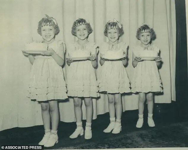 The quads became celebrities long before they could crawl, with people driving by or lining up near the front porch to get a glimpse of them