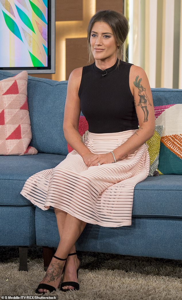 Christopher told Katie (pictured) who is Jewish: 'You better be careful or they'll be putting you in a shower and taking you to a room'