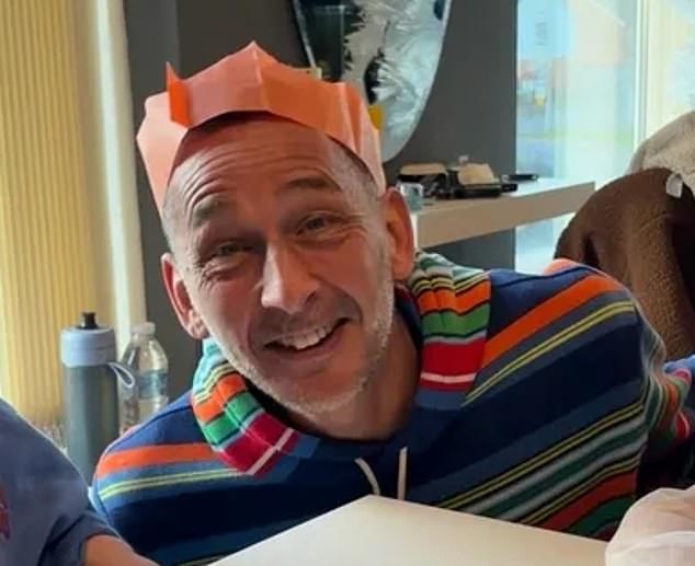 Craig Bloomer, 54, (centre) who ran a café in Wolverhampton, died after he was caught in a scooter crash while in Greece
