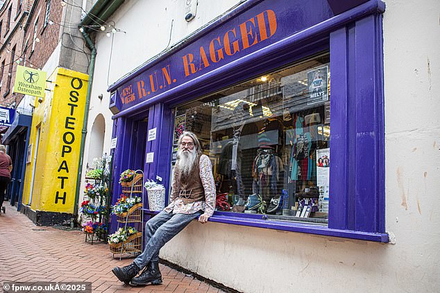 Mr Davis, who has run the store for five years, said support had also come from across the nation after his story appeared on social media