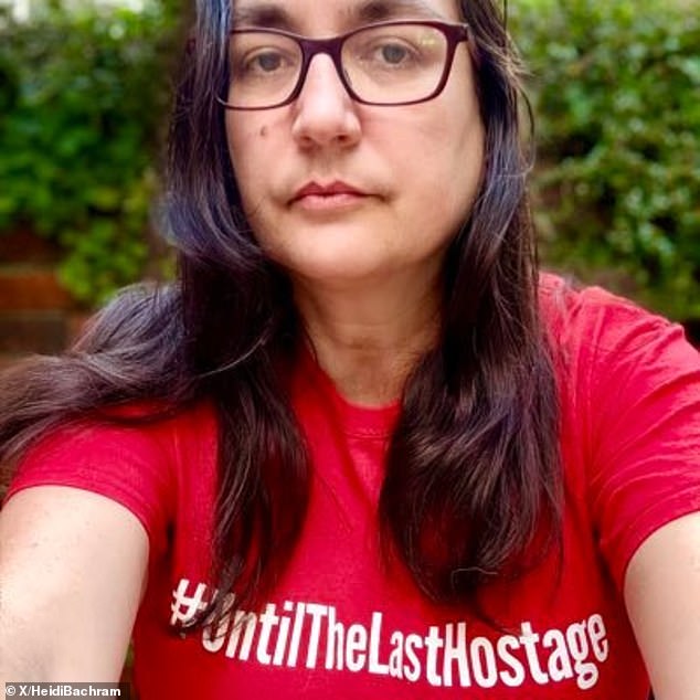 Antisemitism advocate Heidi Bachram has accused the police of double standards and victim blaming after officers said she had made herself 'a target' by posting about Gaza