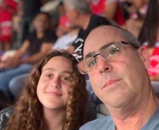Ms Bachram was especially distressed by posts referencing the Hamas hostages, because of her family connection. Tsachi Idan - the first cousin of Heidi's husband, Adam Ma'anit - and his daughter Mayan, 18, were both murdered by Hamas terrorists