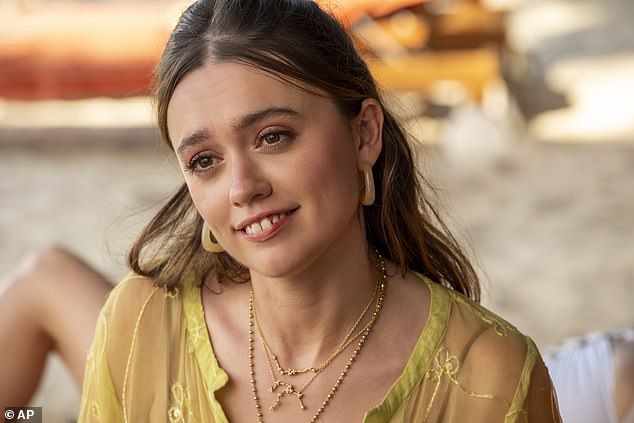 Aimee Lou (pictured) was wildly appealing as Chelsea, the lovable hippy-dippy chick in the last season of White Lotus
