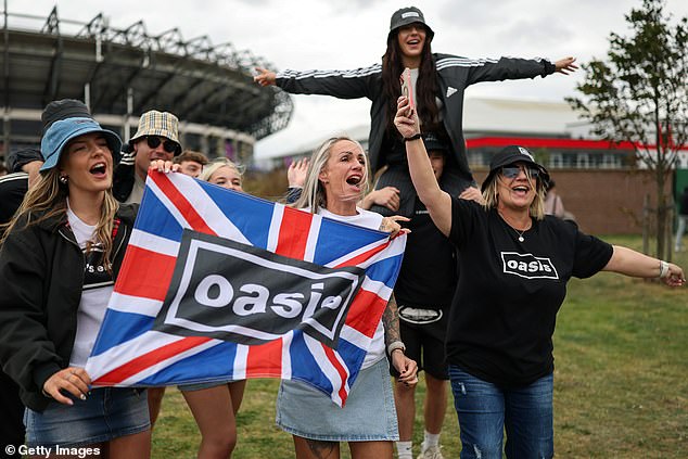 Oasis's fantastic London concerts were tarnished by the death of a member of the audience who fell from one of the top tiers of Wembley