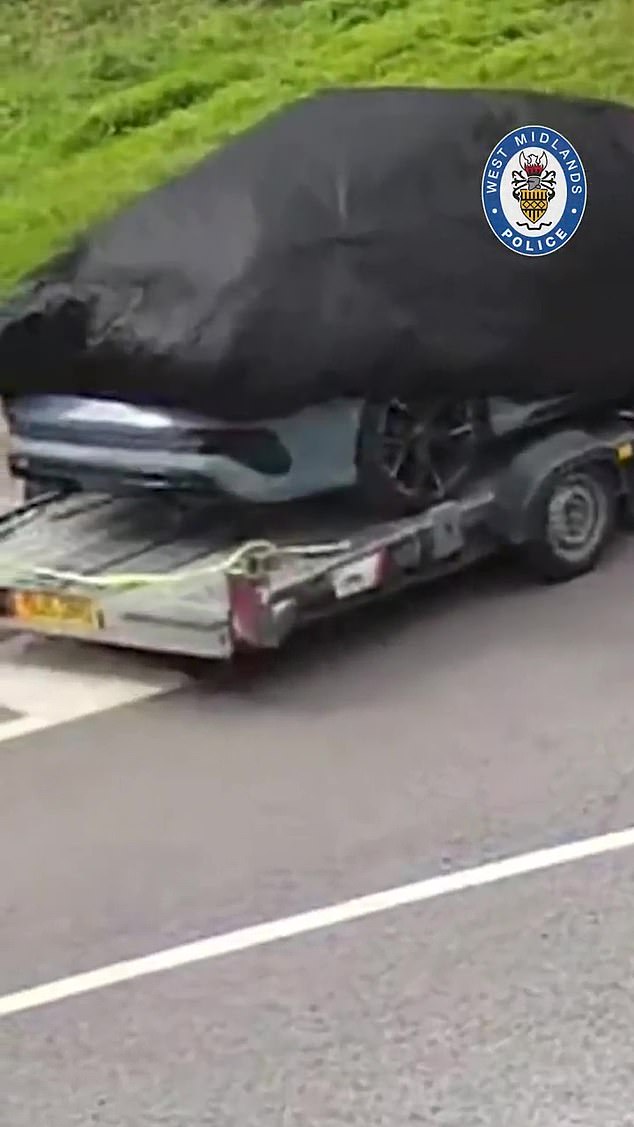 During the group's attempts to return a stolen vehicle to the Midlands an officer spotted it on the back of a low loader being driven by Daniel Hickenbottom who it transpired would take stolen vehicles from A to B for the robbers
