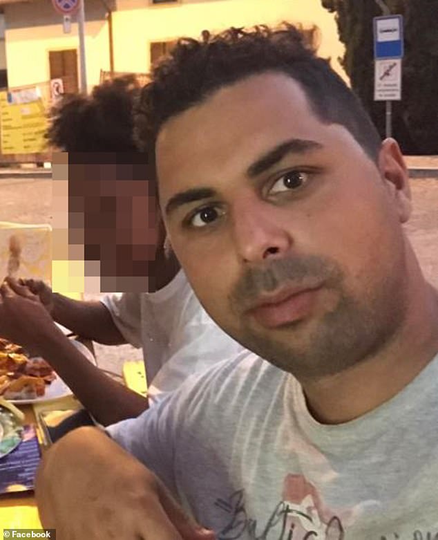Alessandro Venier's (pictured) remains were found in a rubbish bin at his home in Gemona del Friuli, near the north-eastern city of Udine