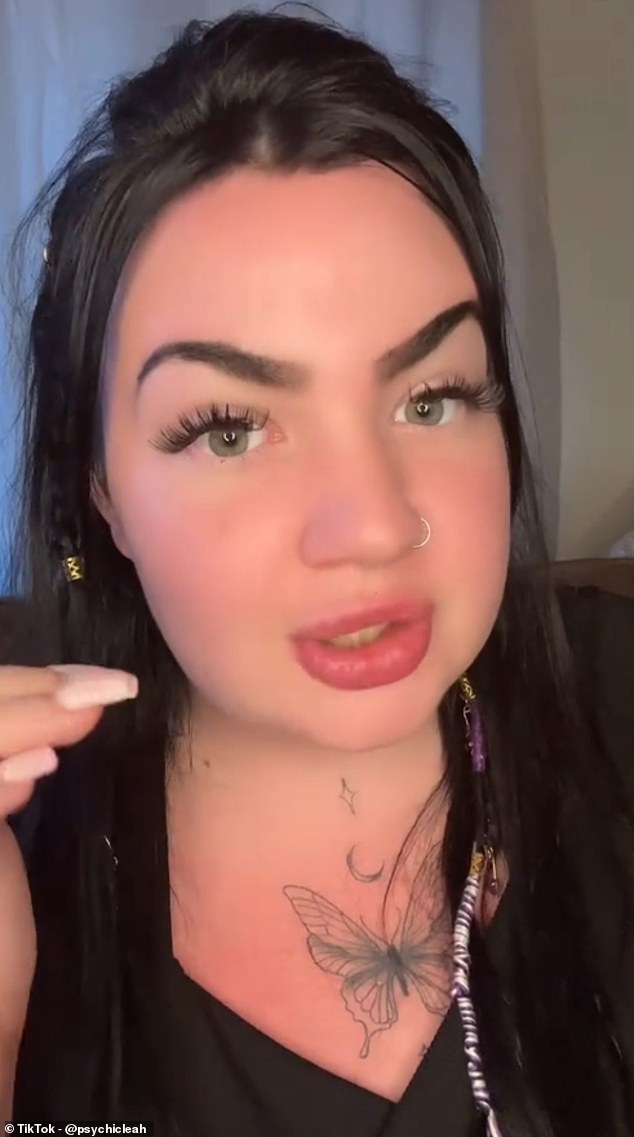 The TikTok user added in the clip, which gained over 600 thousand views, that people should avoid buying a second hand mirror