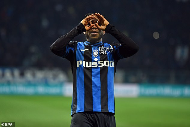 Lookman is intent on forcing through a move to Inter Milan despite Premier League interest