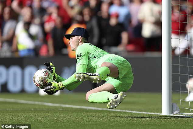 Palace won the penalty shootout 3-2 - thanks to two Dean Henderson saves - after a 2-2 draw