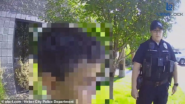 He told the officer that he was trapped inside for a long time and that he was looking for his mother