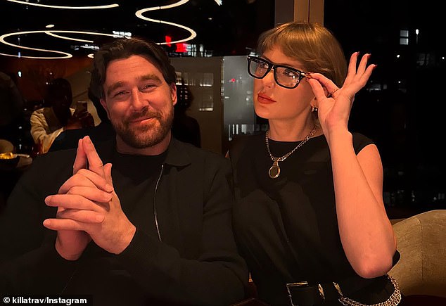 Her appearance on boyfriend Travis Kelce's podcast marks a new milestone in their romance