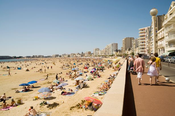 Beach at Les Sables d'Olonne