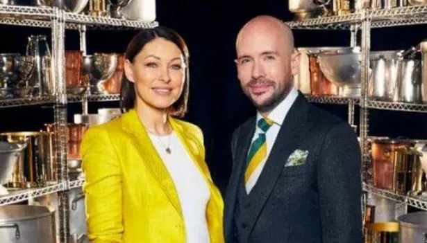 Emma Willis and Tom Allen