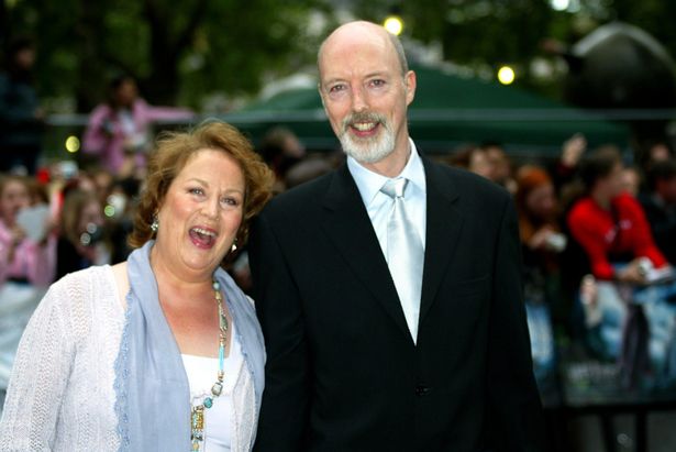 Pam and her husband Roger at the premiere of Harry Potter and the Prisoner of Azkaban in 2004