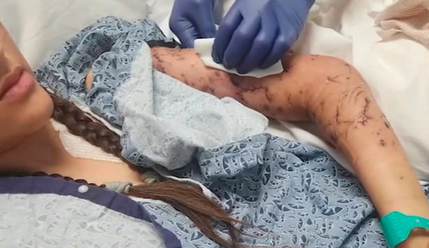 Tracy in hospital
