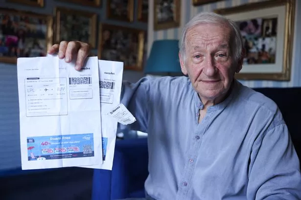 Melvyn Chazen, from Wavertree, was offered £21 for the flight delay 
