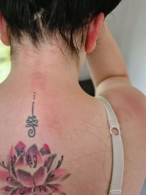 The mum-of-two says she started screaming and running across the park
