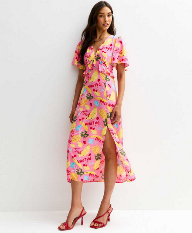 New Look's fruit print dress