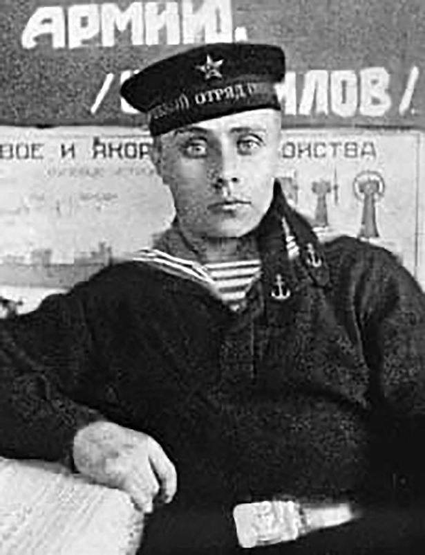 Vladimir Putin's father Vladimir, aged 21