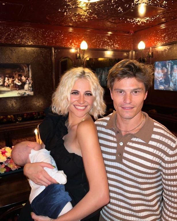 Pixie Lott and Oliver Cheshire