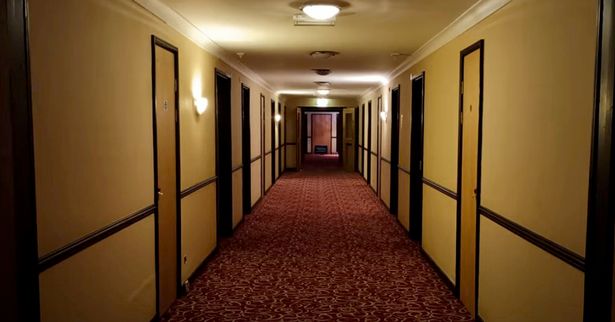 corridors at hotel