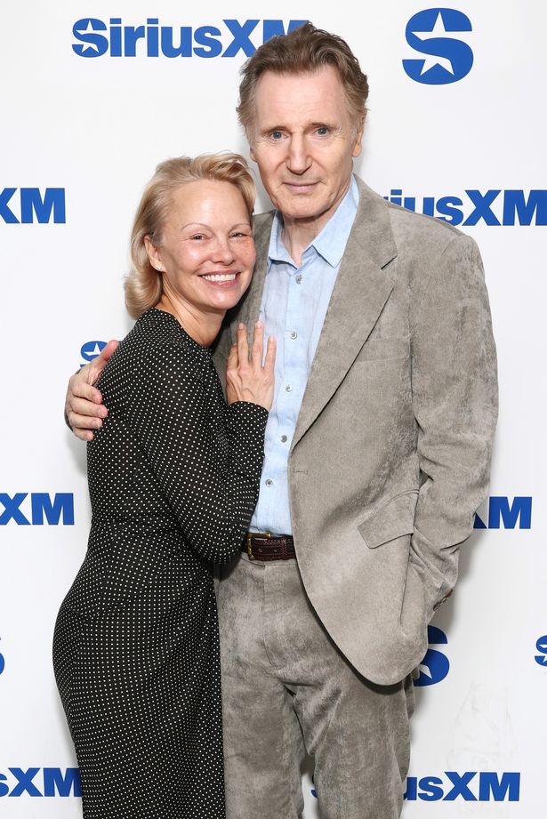Liam, 73, and Pamela, 58, are starring in a new comedy together, Naked Gun