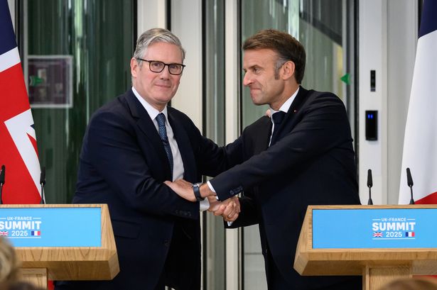 Keir Starmer and Emmanuel Macron reached the returns agreement last month during the French President's state visit to the UK