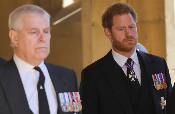 Tensions are said to have flared after Harry was told of 'something Andrew said' behind his back