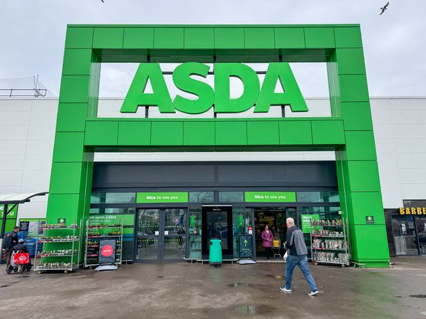 The Asda logo is displayed outside a branch of the supermarket retailer Asda on February 26, 2025 in Bristol, England