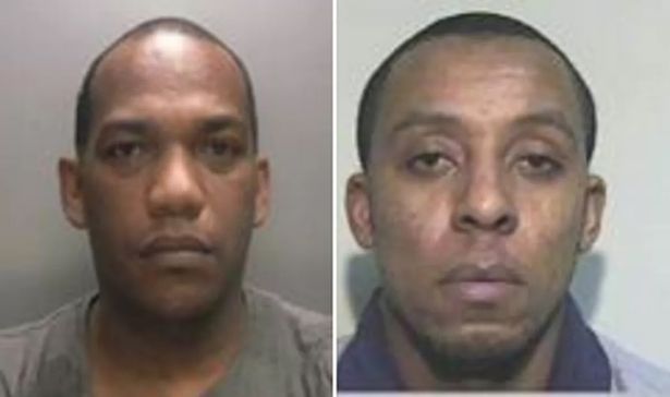 Ruford Davis (left) and David Farquharson (right) were jailed