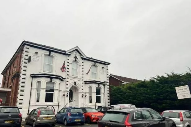 Exterior view of the Balmoral Lodge hotel