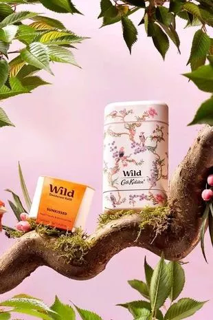 Wild x Cath Kidston deodorant collab