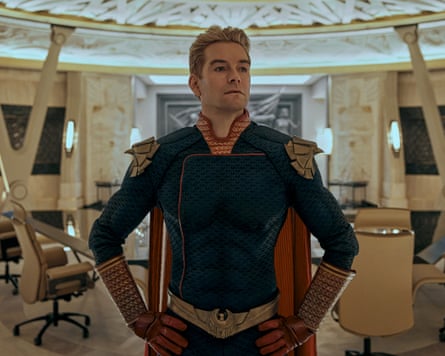 Antony Starr as Homelander in The Boys.