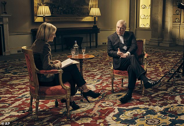 Andrew's infamous 2019 Newsnight interview with Emily Maitlis