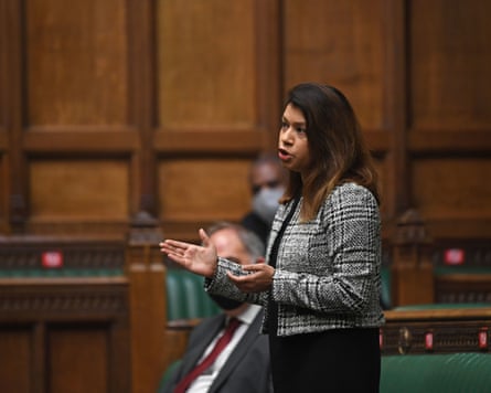 Tulip Siddiq speaks in the House of Comons