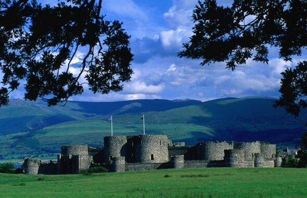Beaumaris castle, Beaumaris, Anglesey, Wales, United Kingdom, Europe