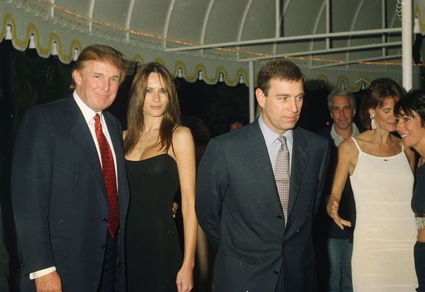 Trump has socialised with Prince Andrew and Jeffrey Epstein at Mar-A-Lago