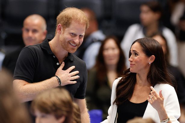 Meghan, Duchess of Sussex and Britain's Prince Harry, Duke of Sussex