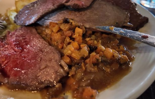 Heddon Street Restaurant roast dinner