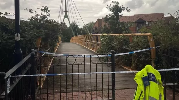 Robert was found fatally injured on bench on the River Nene, Northampton